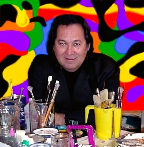 V. Les Rogers in studio