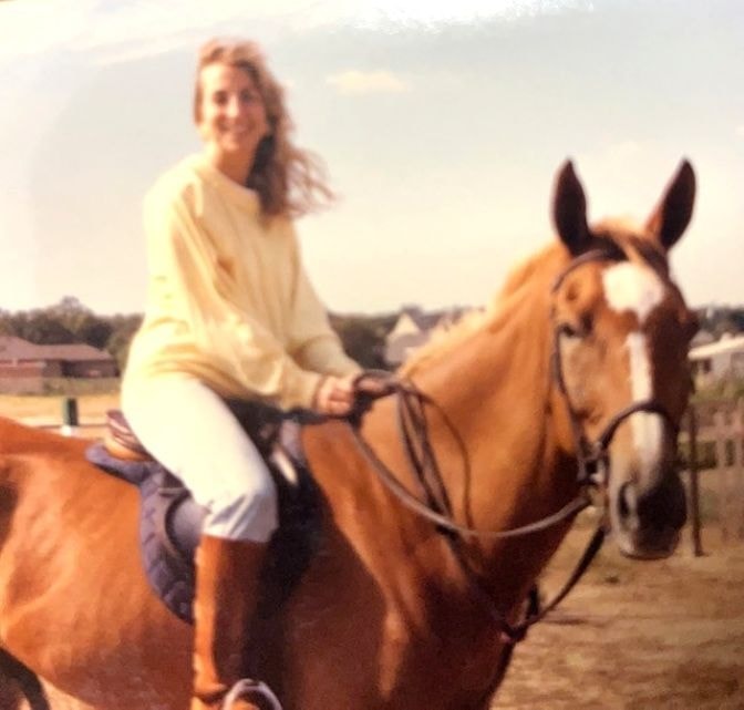 Daren on horseback