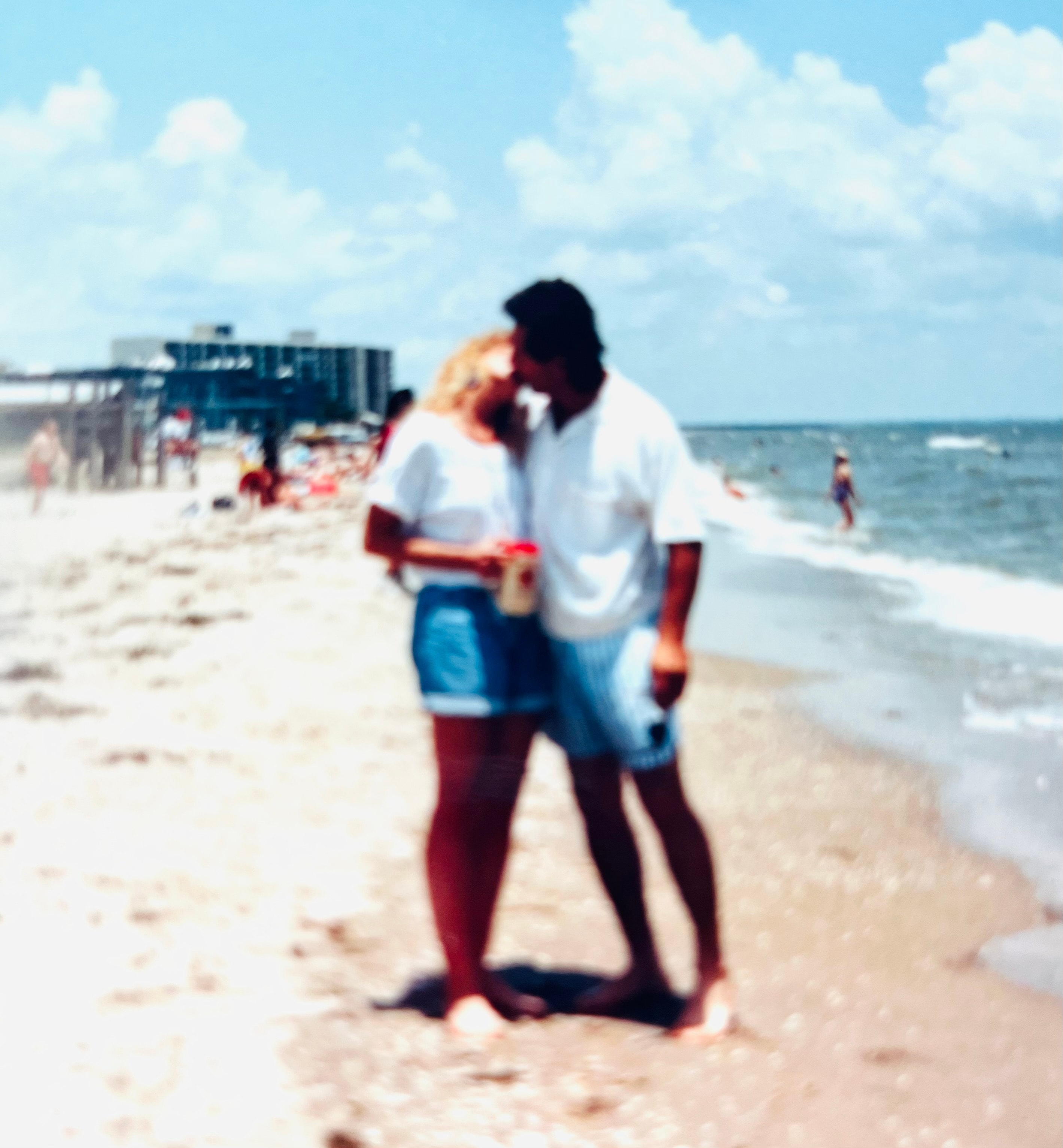 Beach kiss