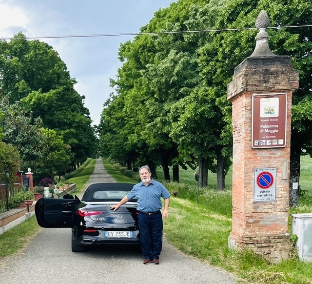 Vineyard estate entrance