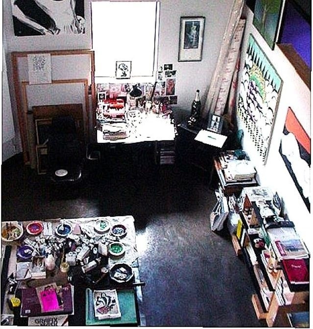 V. Les Rogers Studio — overhead view