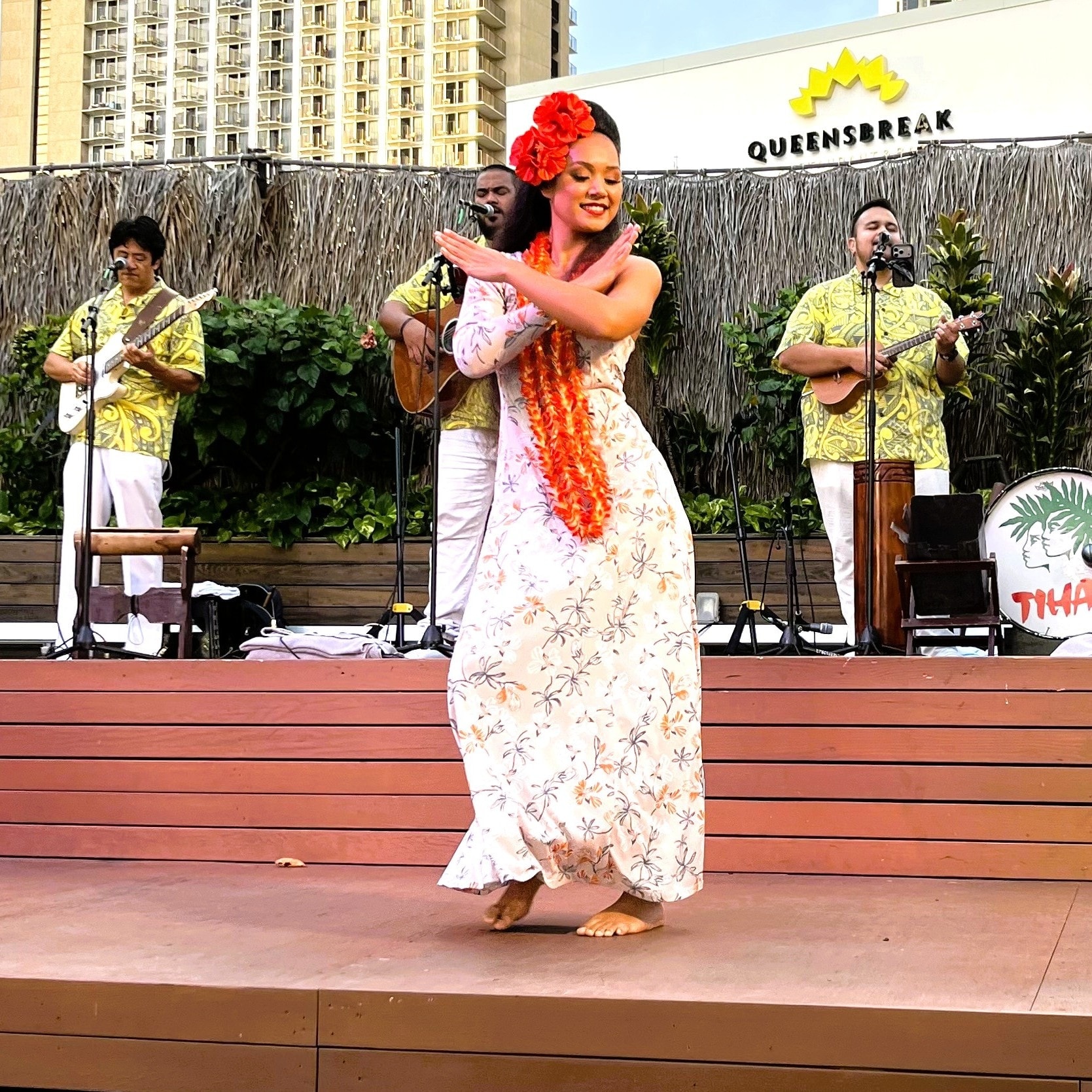 Hula dancer performing at Honolulu 2026