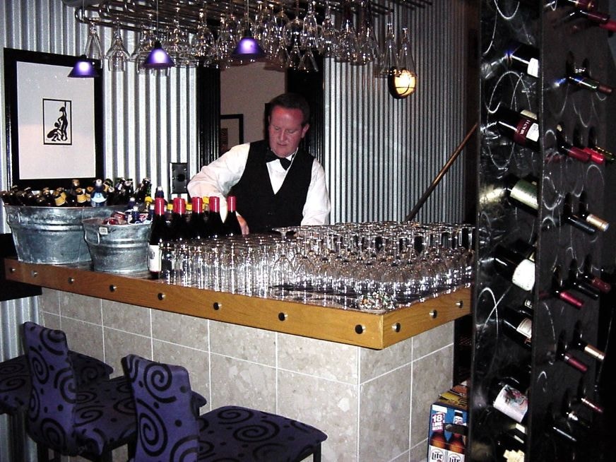 Bar at SRV unveiling event