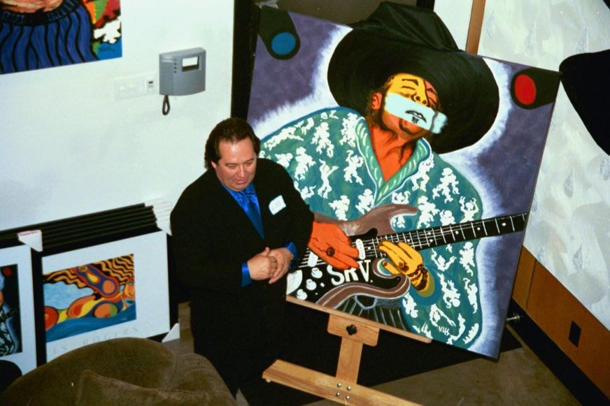 V. Les Rogers at SRV unveiling